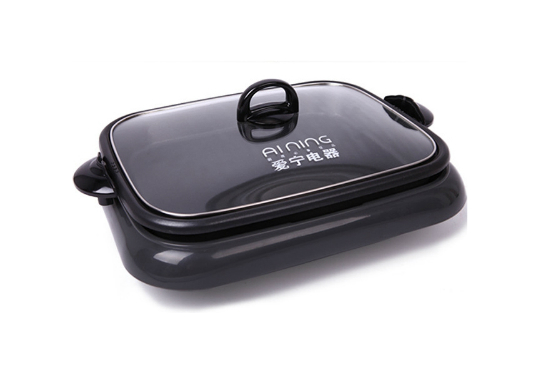 愛(ài)寧301烤魚(yú)爐分體不粘電